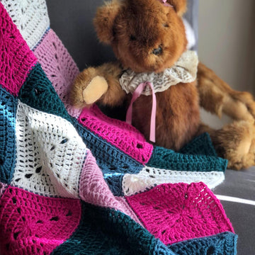 Wonky Blocks Blanket (crochet)