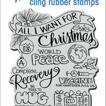 Stampendous Cling Stamp - All For Christmas