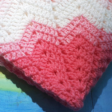 Candy Skies Dragonflies 12 Point Star Baby Blanket
