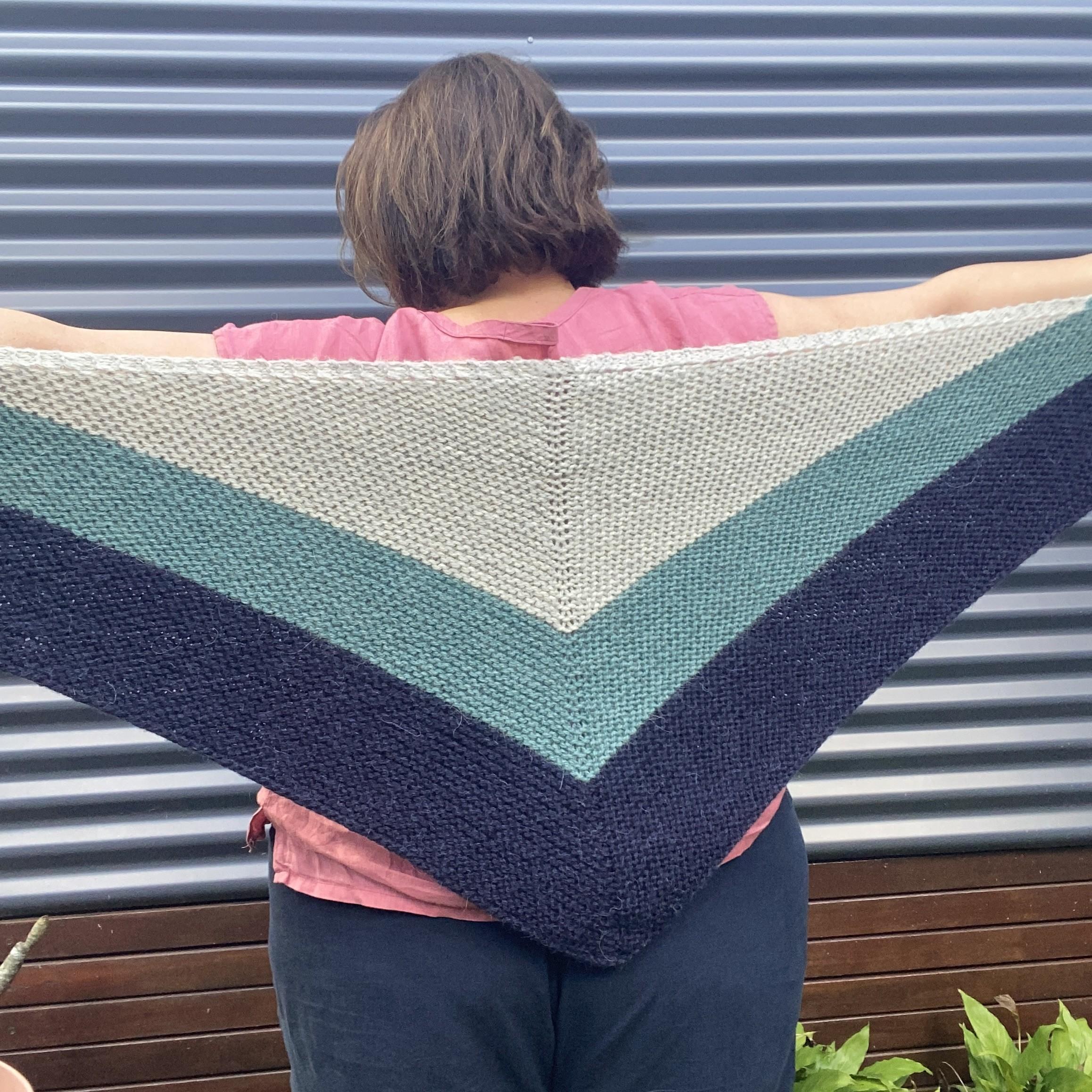 My First Triangle Shawl
