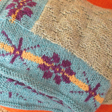 Texture and Fairisle Blanket