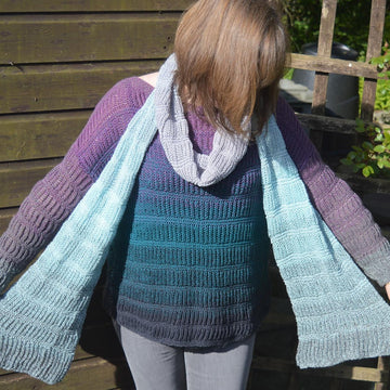 Up Down Whirl Around Sweater Scarf and Cowl