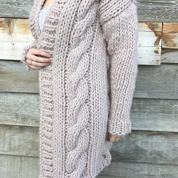 Cable Crush Cardi Coat