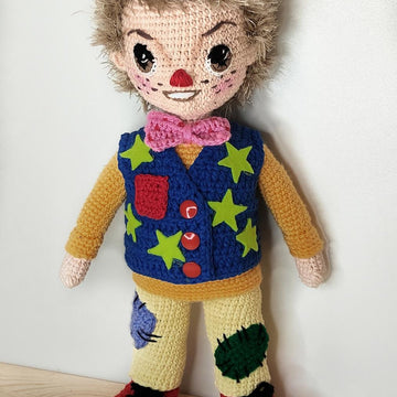 Mr Tumble Crochet Doll