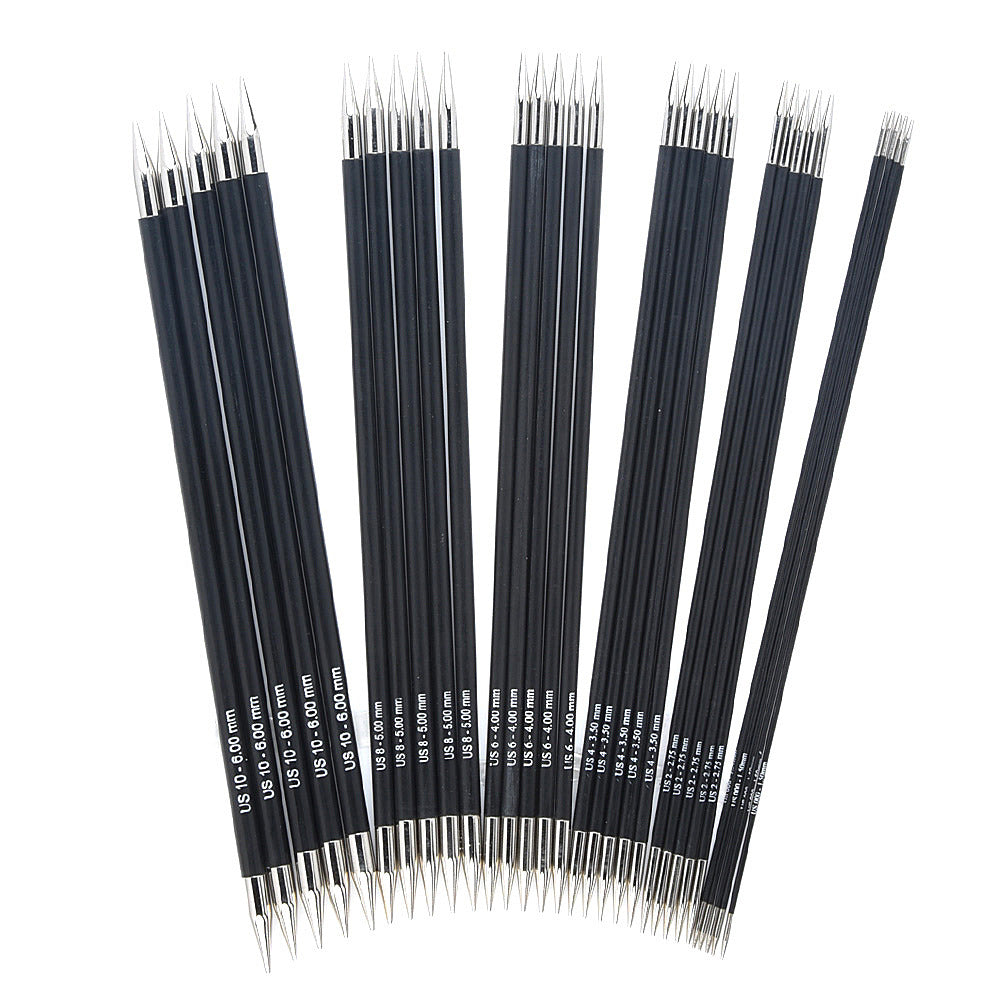 Knitter's Pride Karbonz 8" Double Pointed Needle (Set of 5)