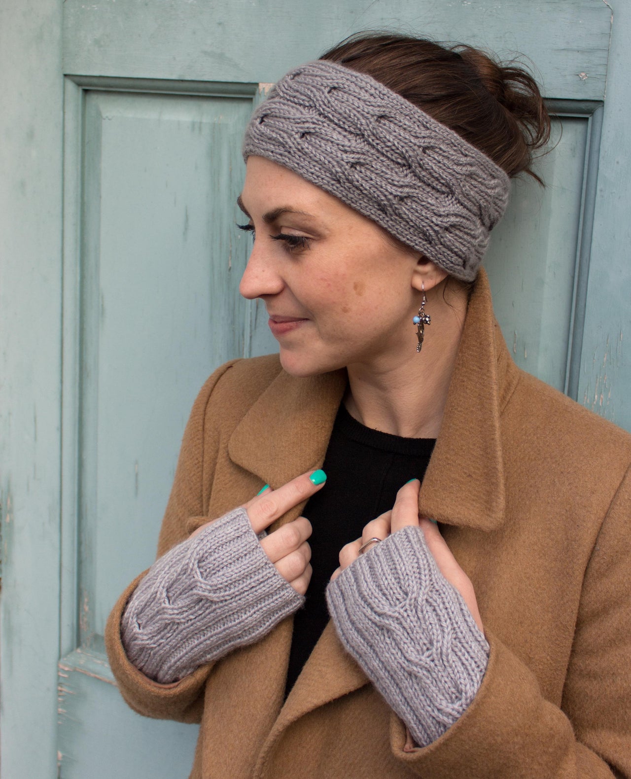 Frost Fighter - Headband and MItts set