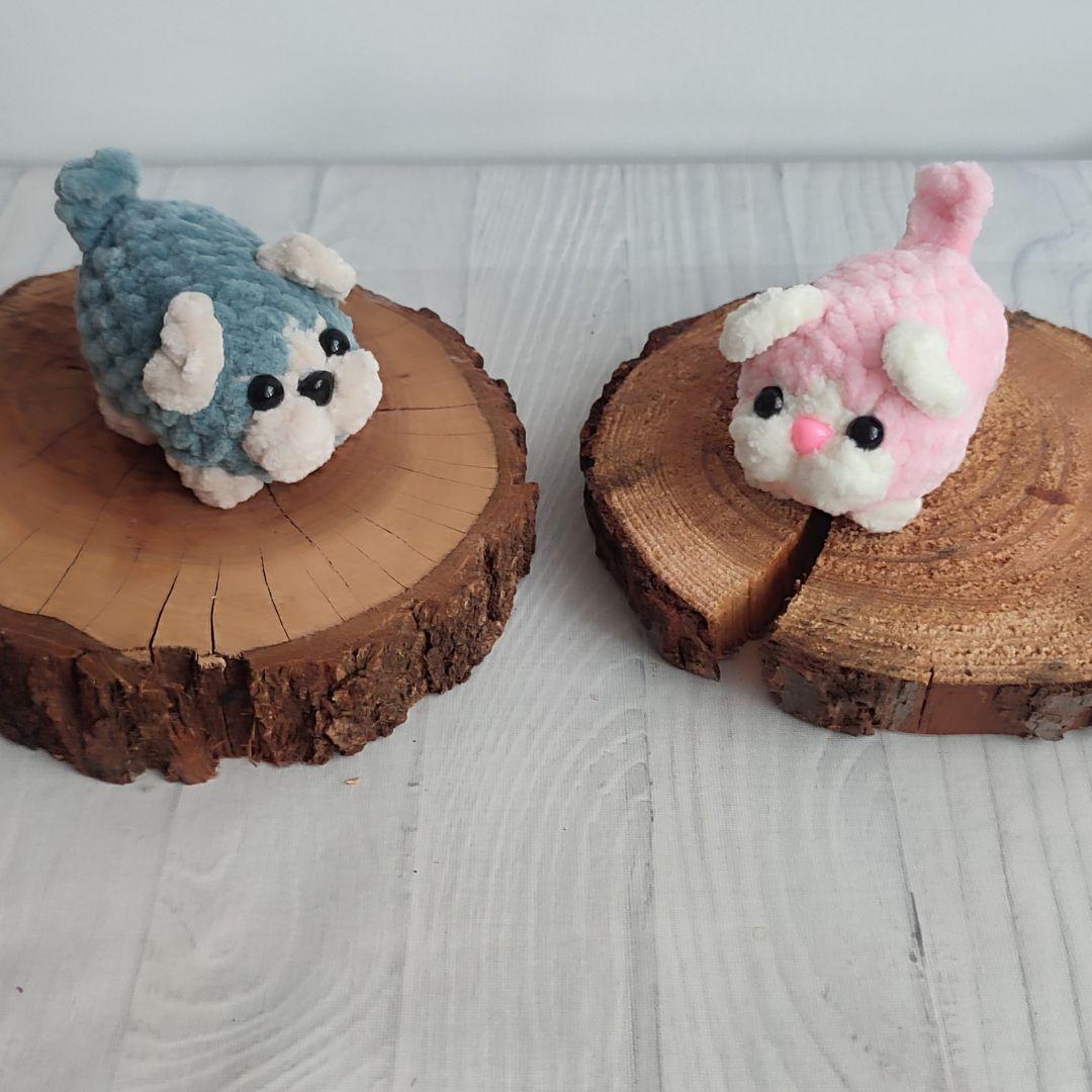 Cat keychain cat amigurumi