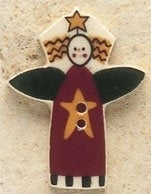 Mill Hill Button 43072 - Star Garden Angel