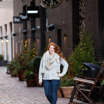 Partridge Creek Triangle Scarf