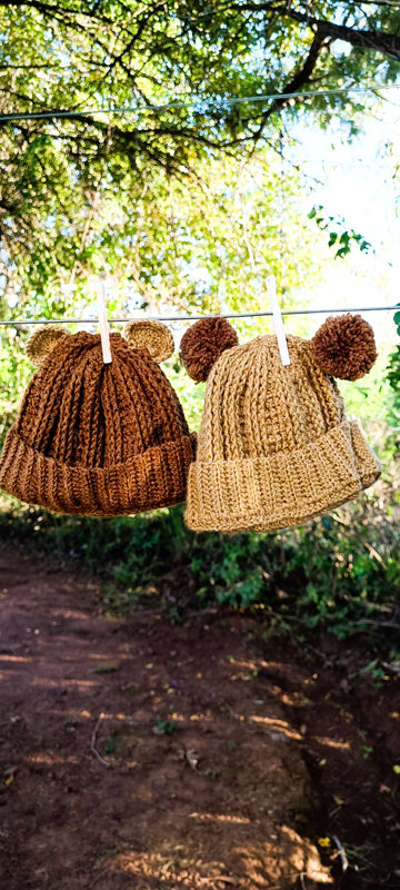Regal Ridge Crochet Beanie