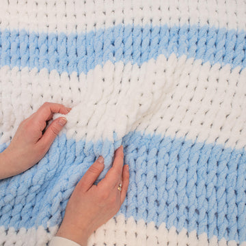Wave Blanket Pattern