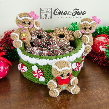Gingerbread Christmas Basket