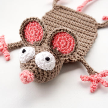 Mouse Bookmark Crochet Pattern