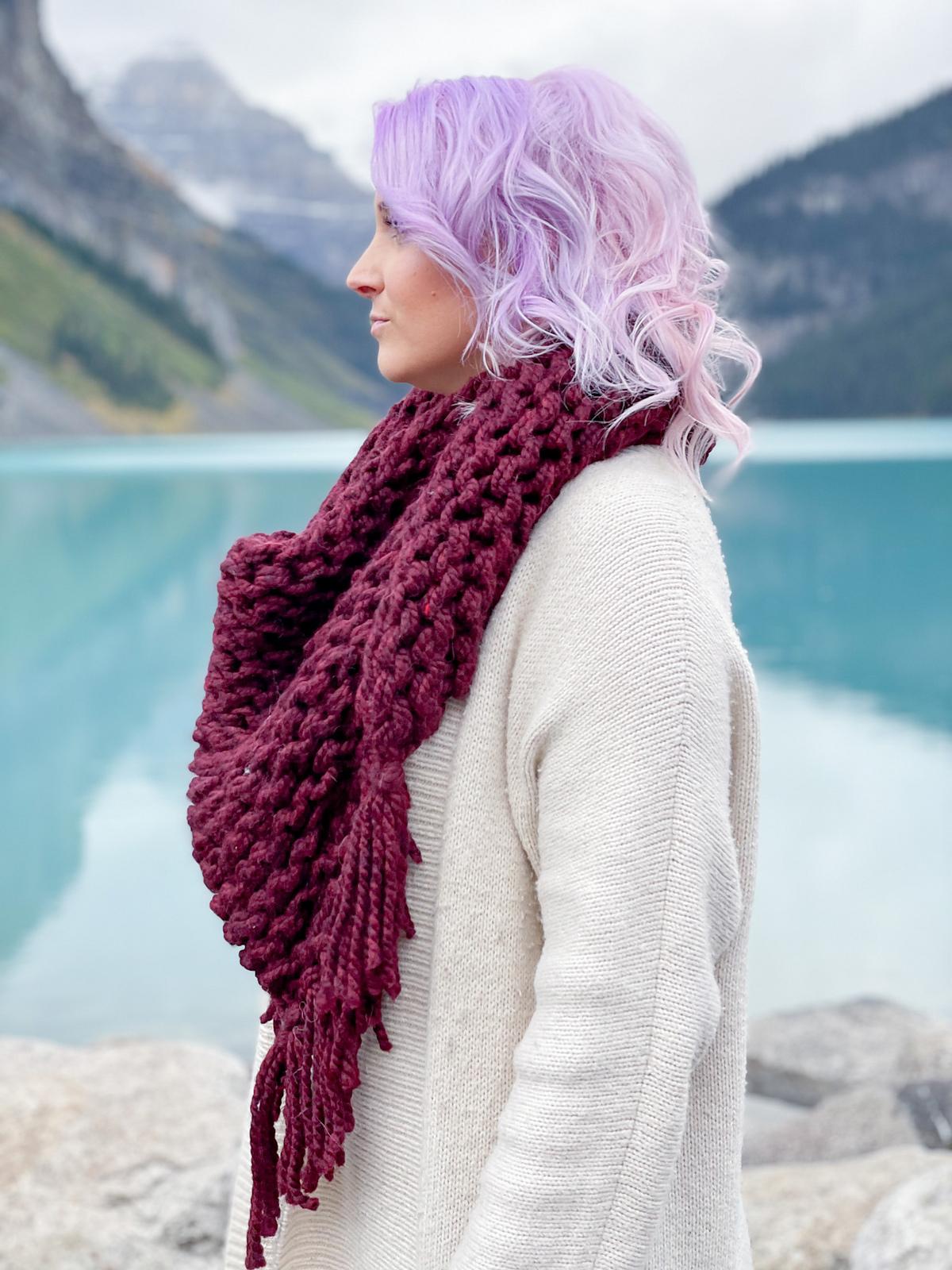 The Behemoth Triangle Scarf