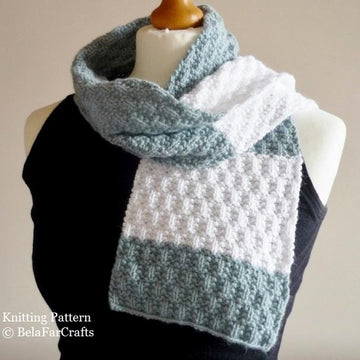 Boys Textured Scarf