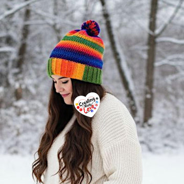 Simple Rainbow Slouch