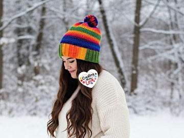 Simple Rainbow Slouch