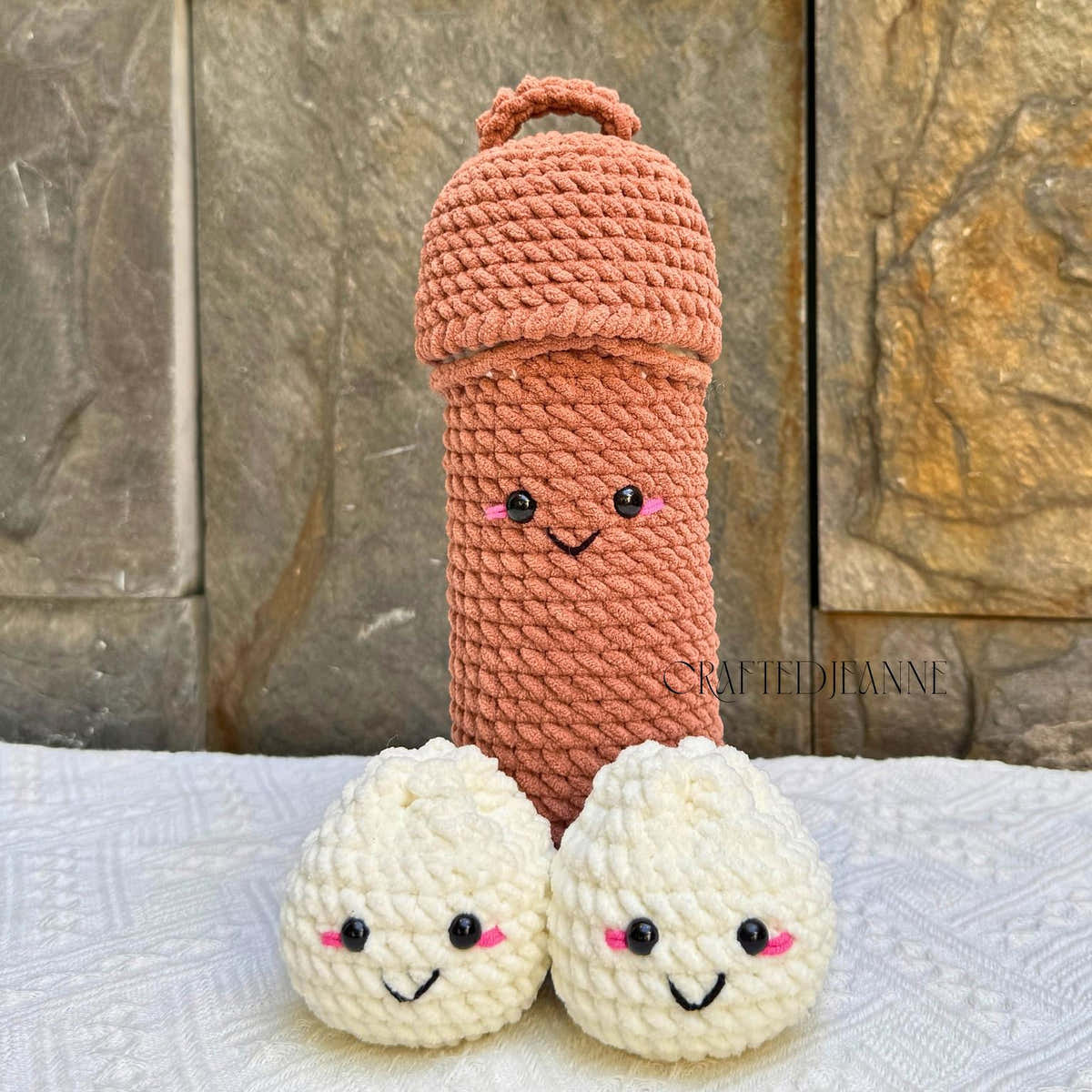 Dumplings Naughty Surprise Amigurumi