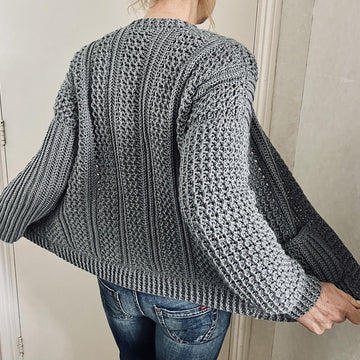 CLOUD 9 CARDIGAN Pattern English USA & DUTCH