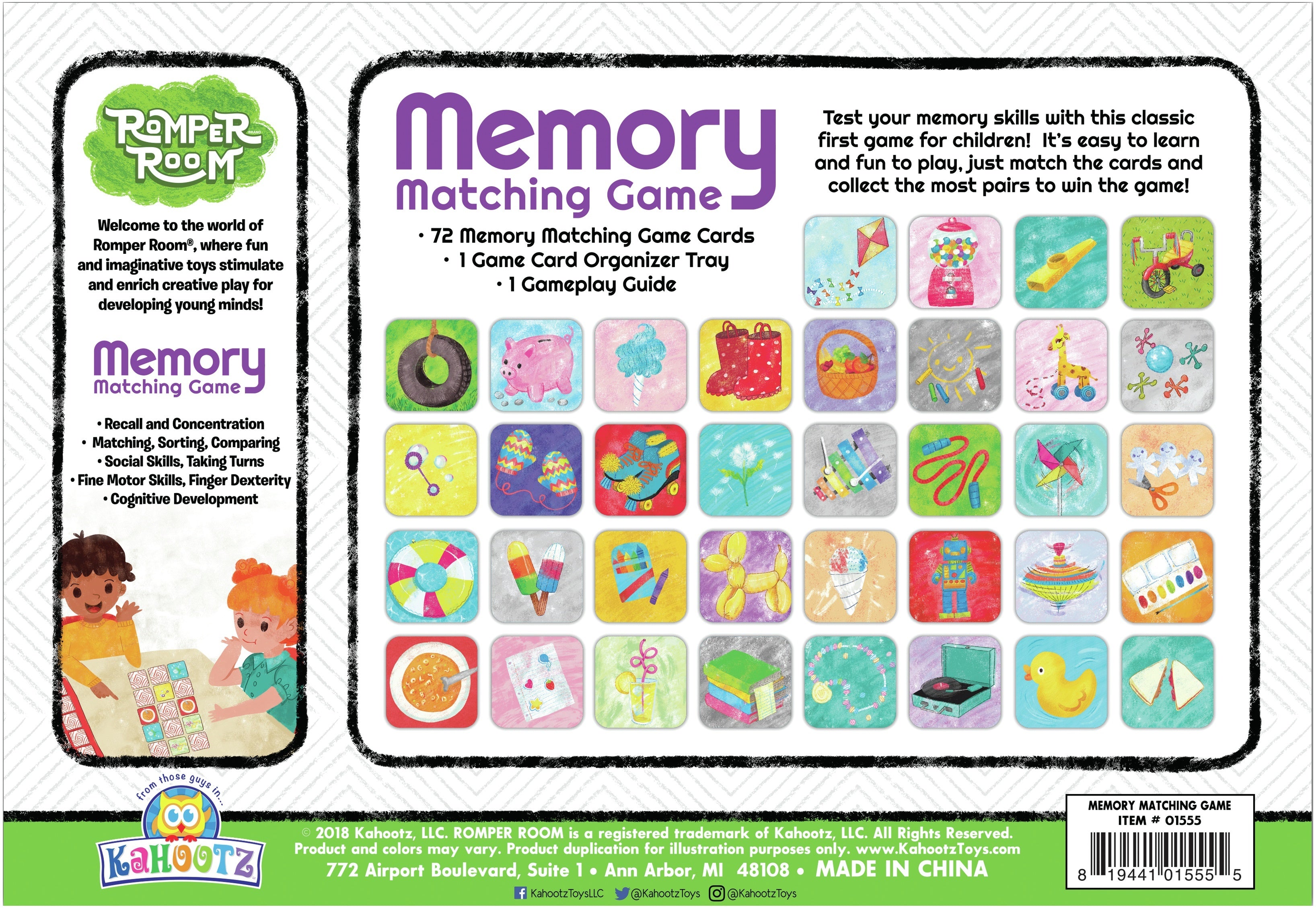 Patch Products Memory Matching Game - 549778