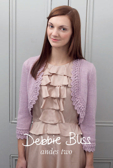 Shrug and Lace Edged Bolero in Debbie Bliss Andes