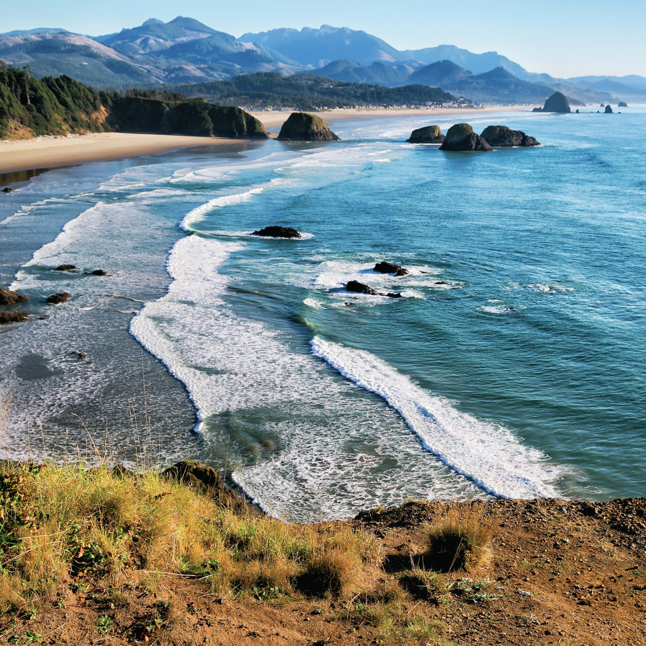 Reminisce The Great Northwest Double-Sided Cardstock 12"X12" 25/Pkg - Oregon Coastline