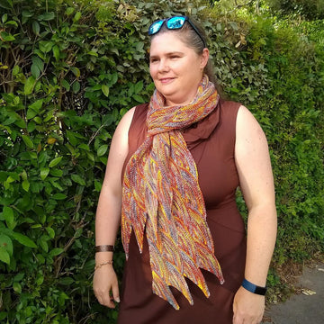 Reptile Scale Scarf
