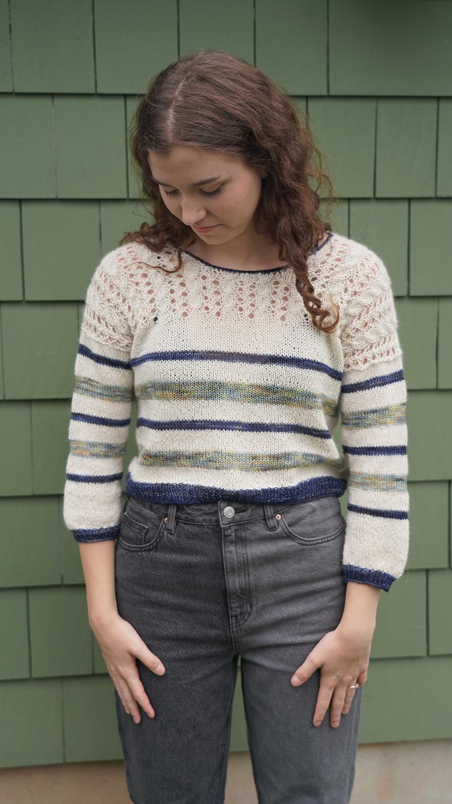 Sundry Stripes Pullover