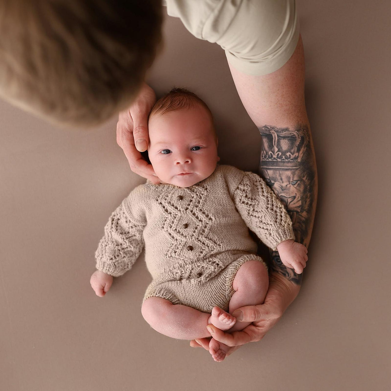 The Zac newborn sweater set