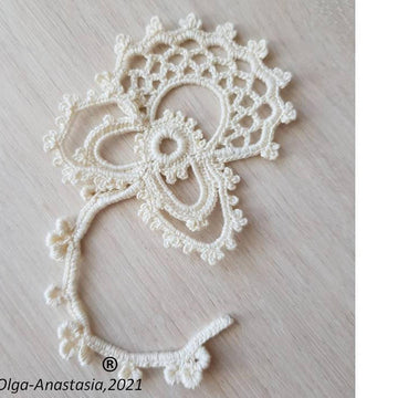 Antique flower crochet