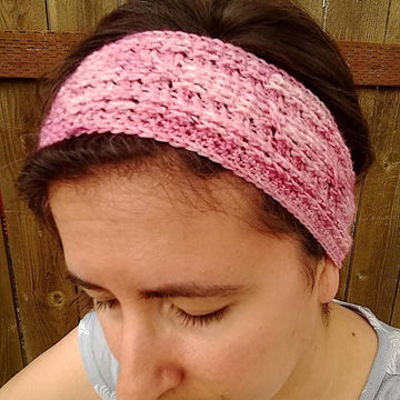 Braided Rose Headband