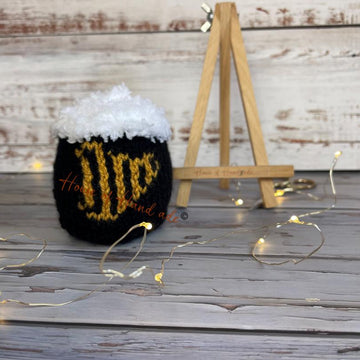 Irish Stout Chocolate Orange Cover Knitting Pattern