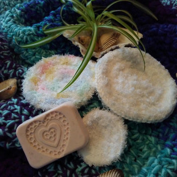 Spa Bath Plush Scrubbies