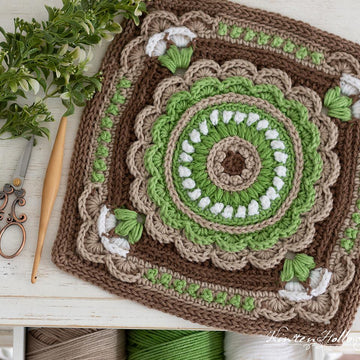 Verdant Spring 12-inch Square