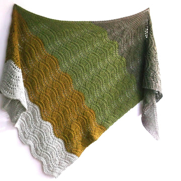Cascade shawl 48