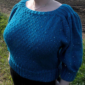 Diamond droplet blouse