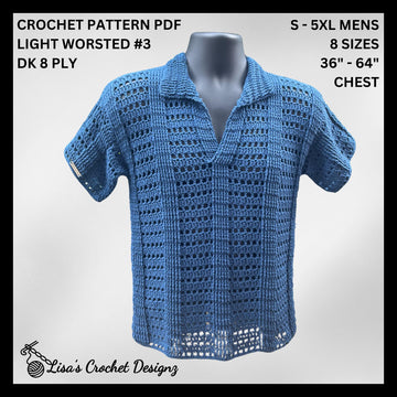 Ocean Mens Polo Shirt & Shorts Set