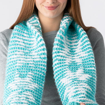 Norwegian Star Illusion Scarf