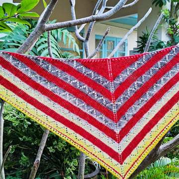 Lacy Stripes Bandana