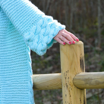 MINT CANDY CARDIGAN