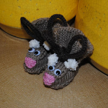 Festive Baby Booties