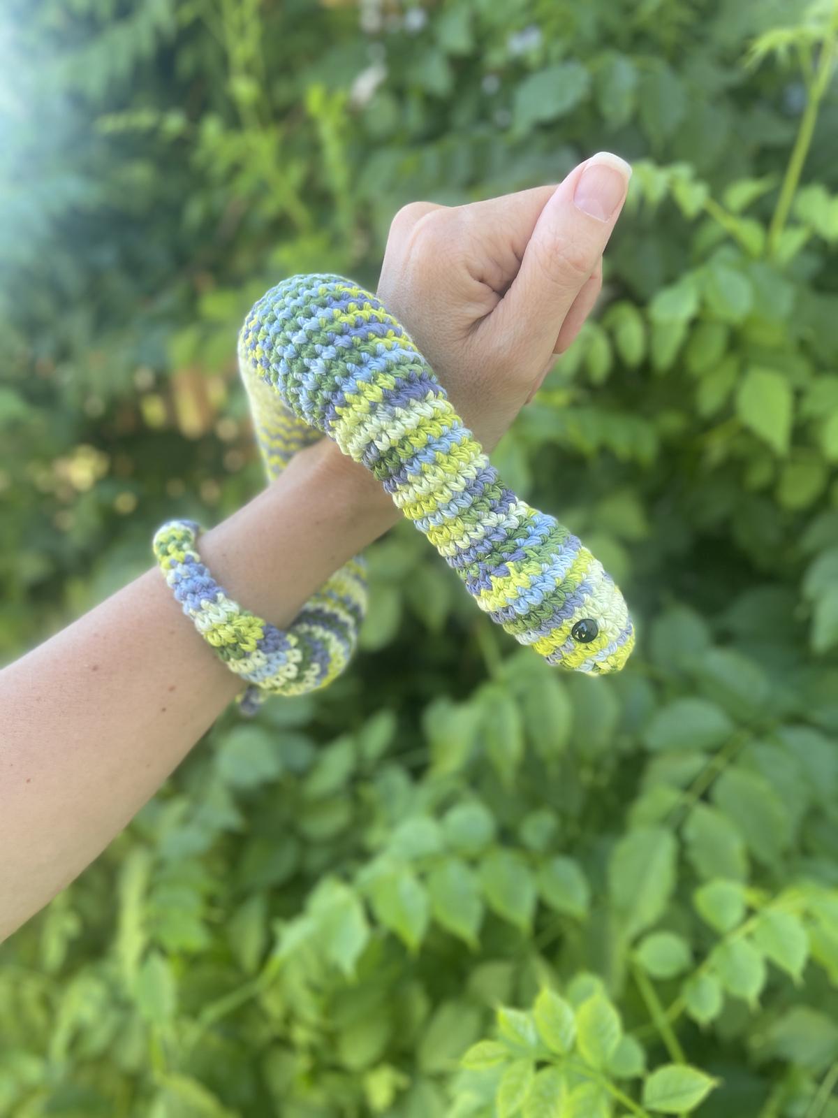 Loki the Snake Amigurumi