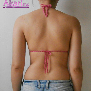 Laced tankini top / festival top _ C21