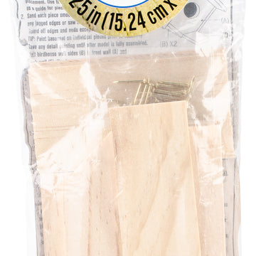 Darice Wood Model Kit - Birdhouse 6"X3.5"