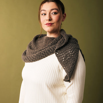 Monograph Shawl in Berroco Brina