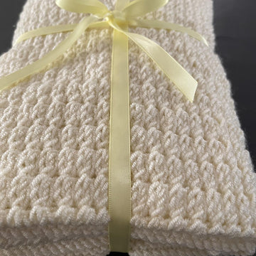 Cluster Stitch Baby Blanket