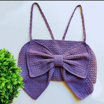 Kiesha Crochet Bow Top