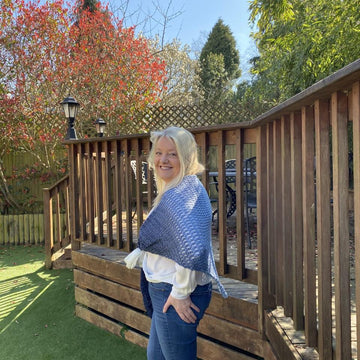 Pebble Beach Light Shawl