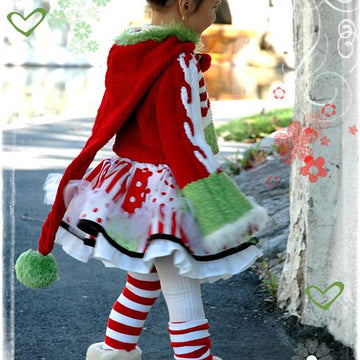 Christmas Hand Knitted Jacket