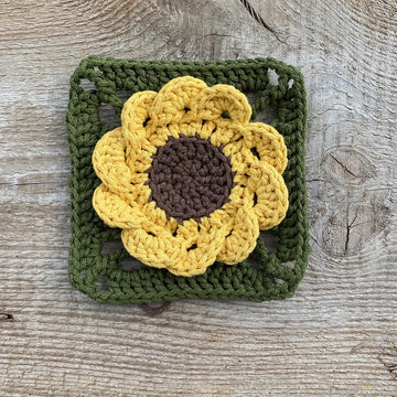 Sunflower Granny Square